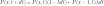 P(x,t+dt)= P(x,t)(1-\lambda dt) + P(x-1,t)\lambda dt